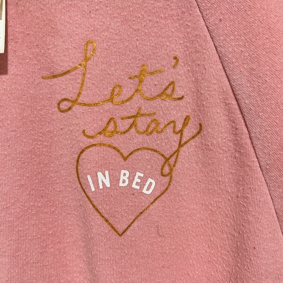 Live Love Dream “Let’s Stay in Bed” Sweatshirt - Picture 4 of 5